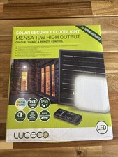 Solar security floodlight for sale  WOLVERHAMPTON