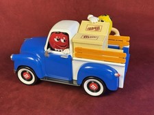 Antigo M&Ms Sweet Wheelin Red’s Garage Blue Pick Up Truck dispensador de doces chocolate comprar usado Antigo M&Ms Sweet Wheelin Red’s Garage Blue Pick Up Truck dispensador de doces chocolate comprar usado  Enviando para Brazil