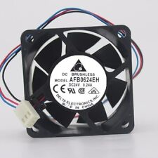 Ventilador Delta AFB0624EH 6cm 6025 60x60x25mm 24V DC 0.24A extrema alta velocidade comprar usado  Enviando para Brazil