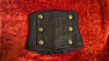 Black corset cotton for sale  BICESTER