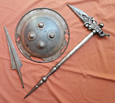 Antique Shield, War Hammer, Spear Head - Safavid, etc. - Middle East / Persia comprar usado  Enviando para Brazil