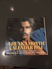 Hunk 1985 calendar for sale  Lake Arrowhead