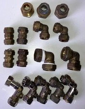 Brass compression fittings for sale  MACCLESFIELD
