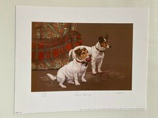 Dog art print for sale  HELENSBURGH