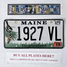 2019 maine license for sale  North Stonington