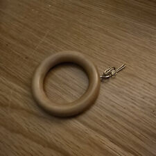 Curtain rings wooden for sale  LONDON
