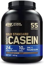 Proteína em pó Optimum Nutrition ON Gold Standard 100% caseína liberação lenta 1,8kg, usado comprar usado  Enviando para Brazil