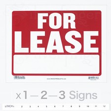 Lease sign weatherproof for sale  Santa Monica