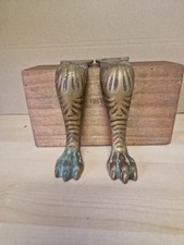 Vintage pair brass for sale  GRANTHAM