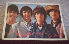 Autogrammkarte the beatles gebraucht kaufen  Hamburg