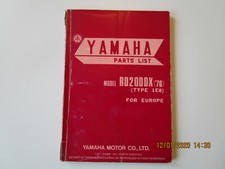Yamaha 200 ersatzteilkatalog gebraucht kaufen  Gärtringen