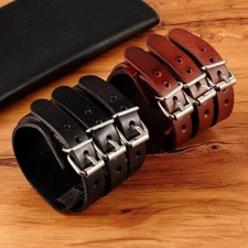 Bracciale cuoio con usato  Sava