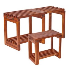 Wood shower bench for sale  USA