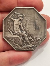Médaille argent massif d'occasion  Toulon-