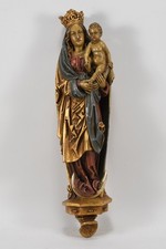 Q08e05 heiligenfigur mondsiche gebraucht kaufen  Neu-Ulm