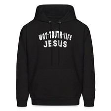 Moletom com capuz masculino Faith-Based Jesus Inspired Christian Statement comprar usado  Enviando para Brazil