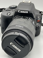 Câmera Digital SLR Canon EOS Rebel SL1 18.0MP - Preta (Kit com Lente 18-55mm STM comprar usado  Enviando para Brazil