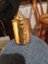 Vintage brass embossed for sale  Trinidad