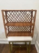 Vintage wicker shelf for sale  Columbus