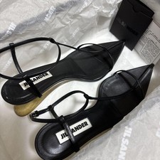 Sandálias femininas forradas Jil Sander sapatos coleção original sapatos comprar usado  Enviando para Brazil