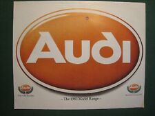 1983 audi model for sale  ANDOVER