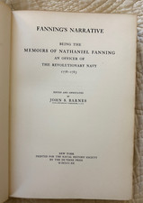 Fanning's Narrative, (John Paul Jones) NY 1912 Naval History Society #163/300 segunda mano  Embacar hacia Mexico