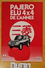 Mitsubishi pajero prospectus d'occasion  Meyzieu
