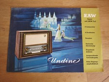 Ddr prospekt undine gebraucht kaufen  Klötze, Apenburg-Winterfeld
