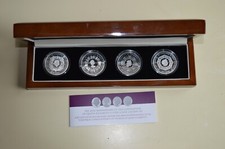 Conjunto de coroa de prata 60º aniversário da coroação da rainha Elizabeth II comprar usado  Enviando para Brazil