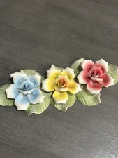 Vintage capodimonte roses for sale  Port Saint Lucie