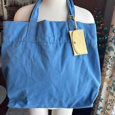 Usado, Bolsa tote de lona vintage Y2K Gap azul amarela interior comprar usado  Enviando para Brazil