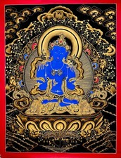 Rara mandala tibetana Vajradhara pintada à mão Thangka pintura Om yoga 111, usado comprar usado  Enviando para Brazil