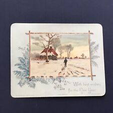 Christmas card 19thc d'occasion Christmas card 19thc d'occasion  Nantes-
