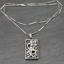 Jugendstil anhänger collier gebraucht kaufen  Landshut