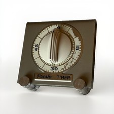 Vintage Presto Kitchen Timer Alumínio Eau Claire Wis EUA Lux Relógio FUNCIONA!, usado comprar usado  Enviando para Brazil