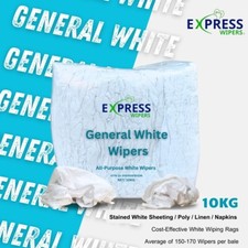 White cleaning rags for sale  LONDON