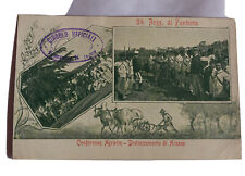 Cartolina militaria reggimento usato  Castelfranco di Sopra