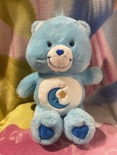 Brinquedo retrô colecionável 1980 13" 2002 BLUE MOON NIGHT STAR BEDTIME PELÚCIA CARE BEAR comprar usado  Enviando para Brazil