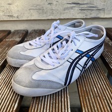 Tênis Asics Onitsuka Tiger México 66 Masculino Tamanho EUA 9.5 Couro Branco comprar usado  Enviando para Brazil
