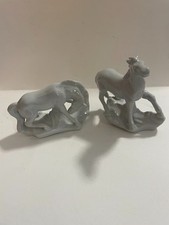 Small porcelain horses for sale  NORTH SHIELDS