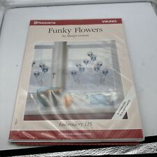 Funky flowers embroidery for sale  Baker City