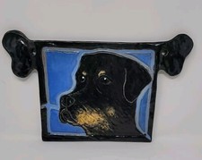 Rottweiler ceramic hanging for sale  Salt Lake City