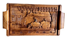 Teak wooden tray for sale  Eagar