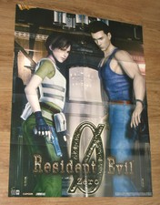 Pôster Resident Evil Zero 0 54x72cm Capcom, usado comprar usado Pôster Resident Evil Zero 0 54x72cm Capcom, usado comprar usado  Enviando para Brazil