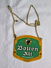 Zapfhahnschild bolten alt gebraucht kaufen  Hamburg