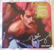 FREDDIE MERCURY Never Boring Boxset 3CD+ DVD+ LIVRO Importado NOVO! Tamanho do livro Queen comprar usado  Enviando para Brazil