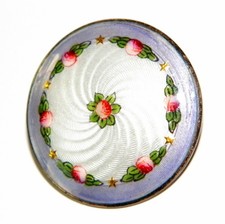 Broche de esmalte EDWARDIAN STERLING Basse-Taille por N.S. Munck comprar usado  Enviando para Brazil