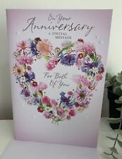 Anniversary card love for sale  WARRINGTON