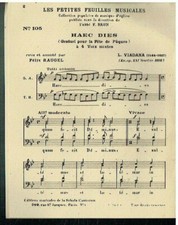 Petites feuilles musicales d'occasion Petites feuilles musicales d'occasion  Magalas