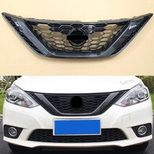 Grelhas de favo de mel ABS para Nissan Sentra 2016 2017 2018 parachoque dianteiro grade superior comprar usado Grelhas de favo de mel ABS para Nissan Sentra 2016 2017 2018 parachoque dianteiro grade superior comprar usado  Enviando para Brazil